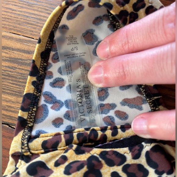 Victoria’s Secret size small cheetah bikini swim suit - Picture 3 of 4